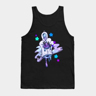 Gooey Galaxy paw } Tank Top